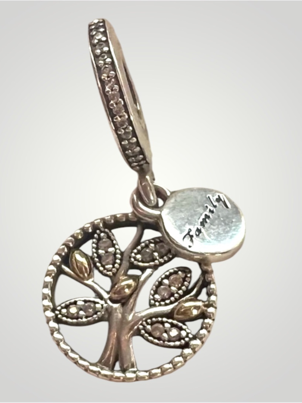 Pandora Silver Tree of Life Dangle Charm